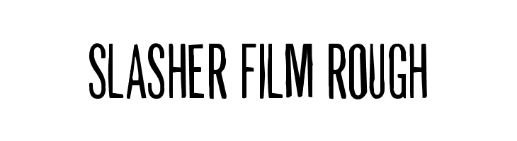 Slasher Film Rough  font caratteri gratis