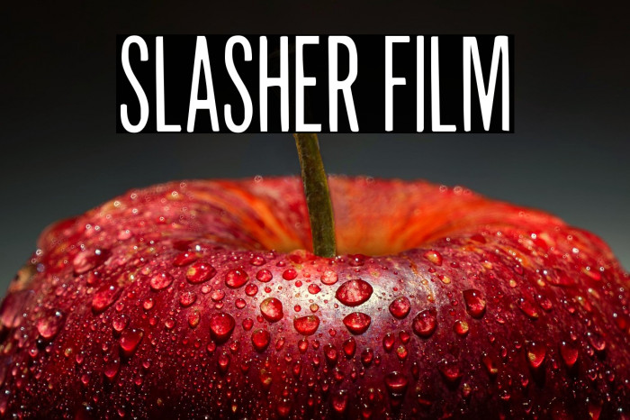 Slasher Film Example 1