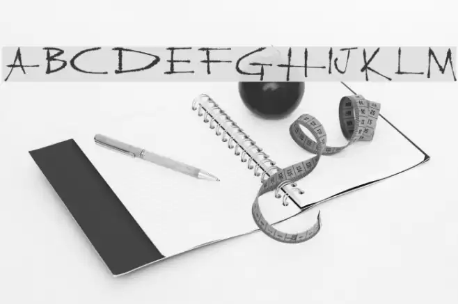 Slasher New Font examples