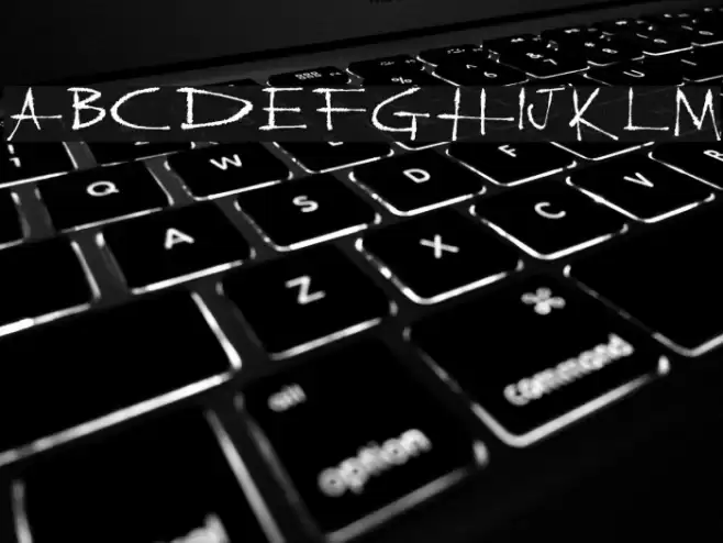 Slasher New Font examples