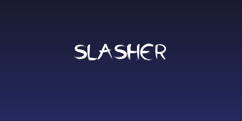 Slasher Social Header