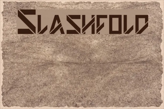 Slashfold Example 1