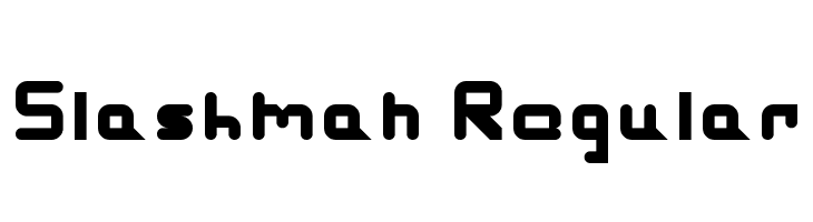 Slashman Regular Font