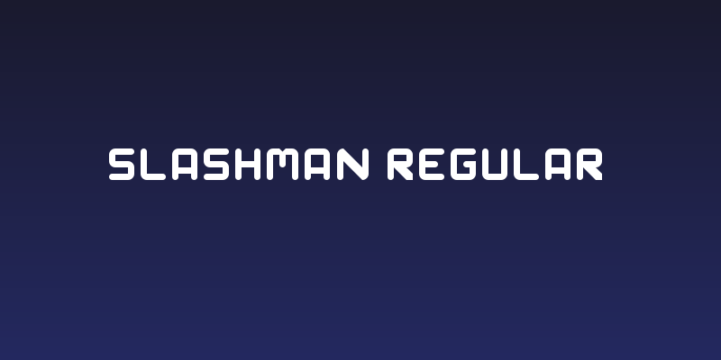 Slashman Regular Social Header