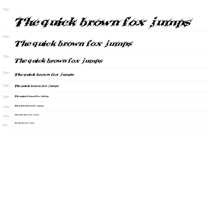 Slashtacular Waterfall