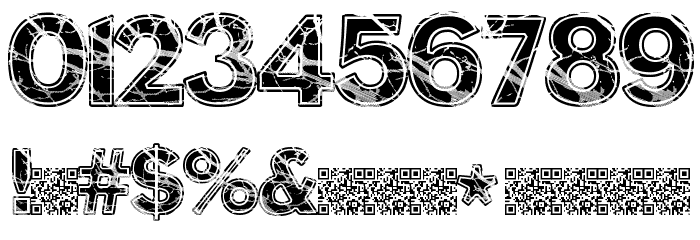 Slate Font OTHER CHARS