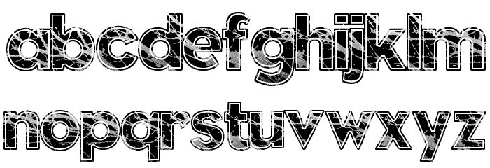 Slate Font LOWERCASE