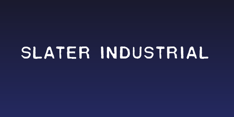 Slater Industrial Social Header