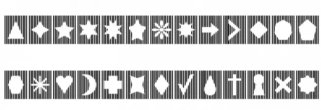 Slats n Things 2 Schriftart Groß