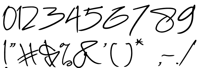 Slavia Font OTHER CHARS