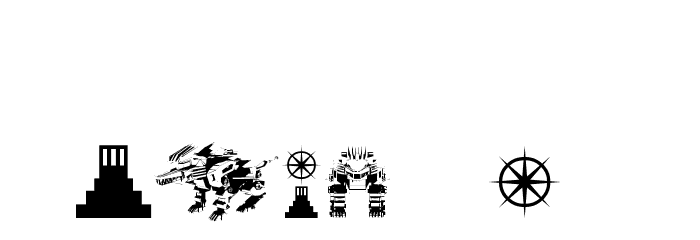 Slayer Dragon Font OTHER CHARS
