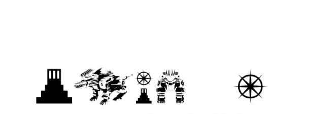 Slayer Dragon Schriftart Anderer Schreiben