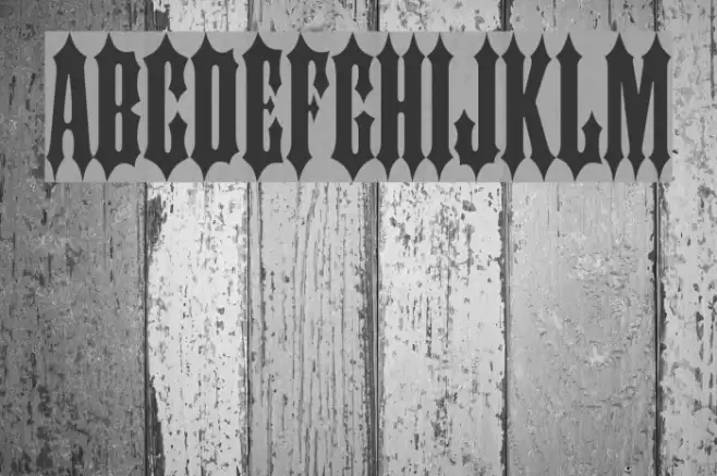 Slayer Plain Medium Font examples