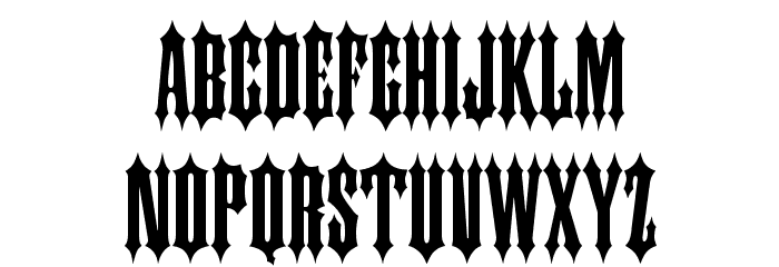 Slayer Plain Medium Font LOWERCASE