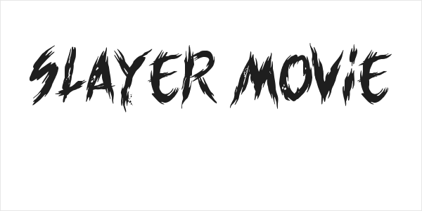Slayer movie Logo