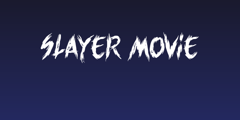 Slayer movie Social Header