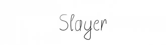 Slayer  Descarca Fonturi Gratis