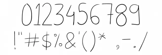 Slayer Font OTHER CHARS