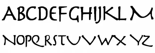 Slayer Schriftart Groß