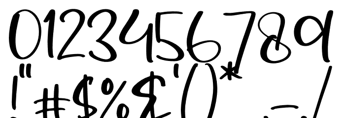 Slaymitte Font Alte caractere