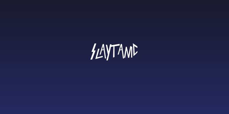 Slaytanic Social Header