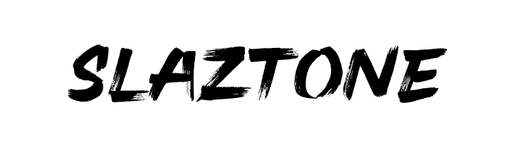 Slaztone  les polices de caractères gratuit tlcharger