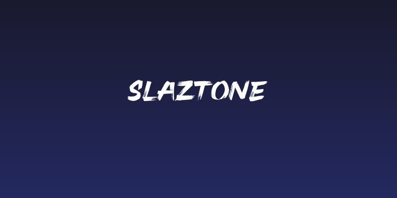 Slaztone Social Header
