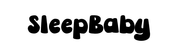 Sleep Baby  Frei Schriftart Herunterladen