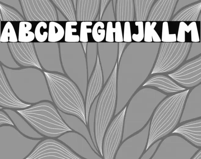 Sleep Baby Font examples