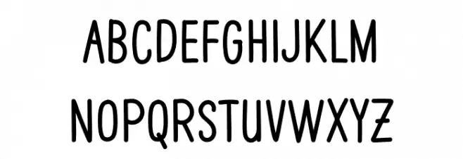 Sleep Night Caratteri MINUSCOLO