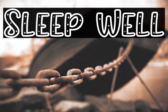 Sleep Well Example 1