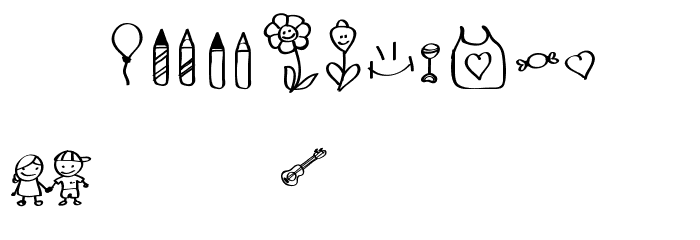 Sleep on the moon Font OTHER CHARS