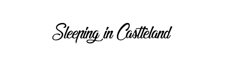 Sleeping in Castleland  Descarca Fonturi Gratis