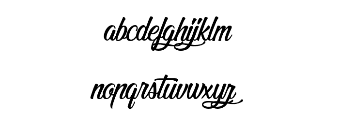 Sleeping in Castleland Font LOWERCASE