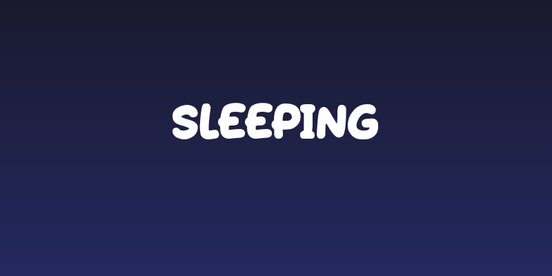 Sleeping Social Header