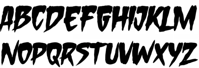 Sleepless Schriftart Groß