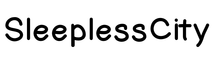 SleeplessCity Font