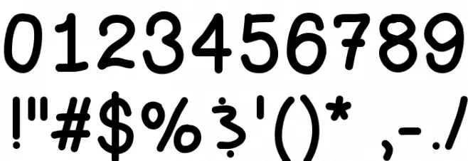 SleeplessCity Font OTHER CHARS