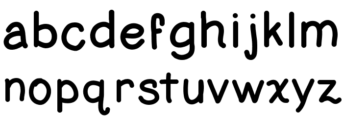 SleeplessCity Font LOWERCASE