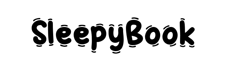 Sleepy Book  フリーフォントのダウンロード
