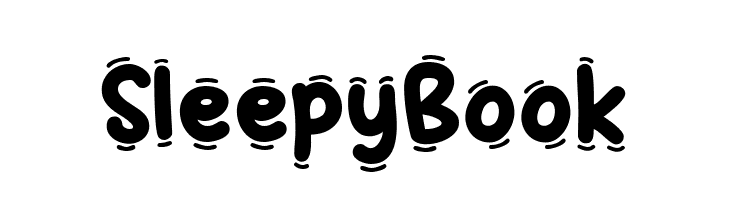 Sleepy Book  नि: शुल्क फ़ॉन्ट्स डाउनलोड