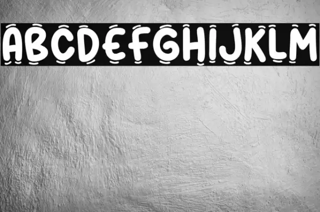 Sleepy Book Font examples