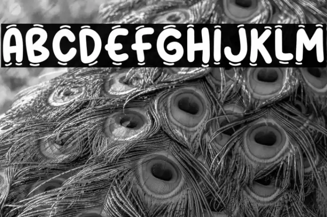 Sleepy Book Font examples