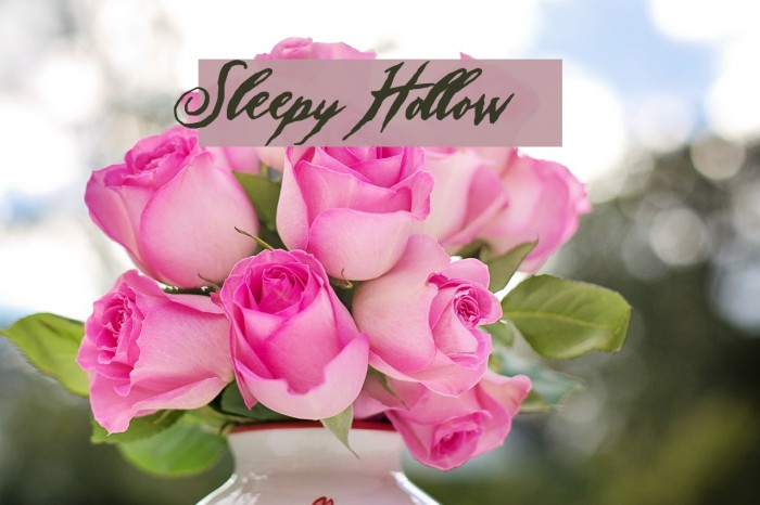 Sleepy Hollow 3.0 Font examples
