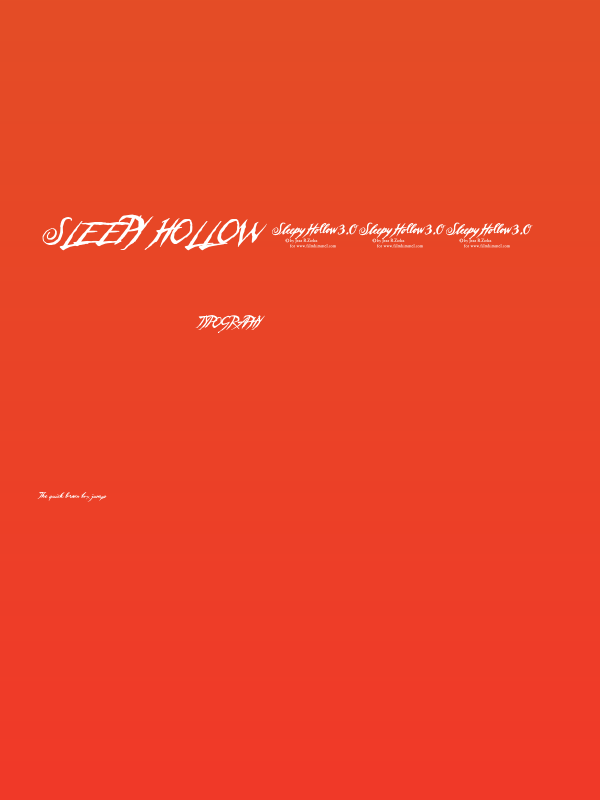 Sleepy Hollow 3.0 Poster