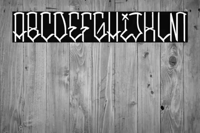 Sleepy Mano Font examples