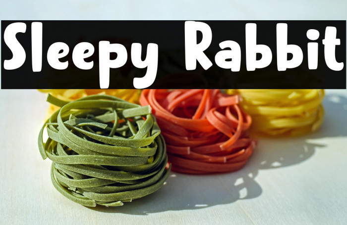 Sleepy Rabbit Example 1