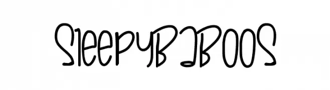 SleepyBaboos  Скачать бесплатные шрифты