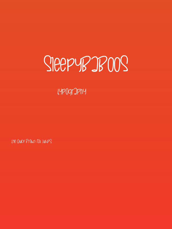 SleepyBaboos Poster