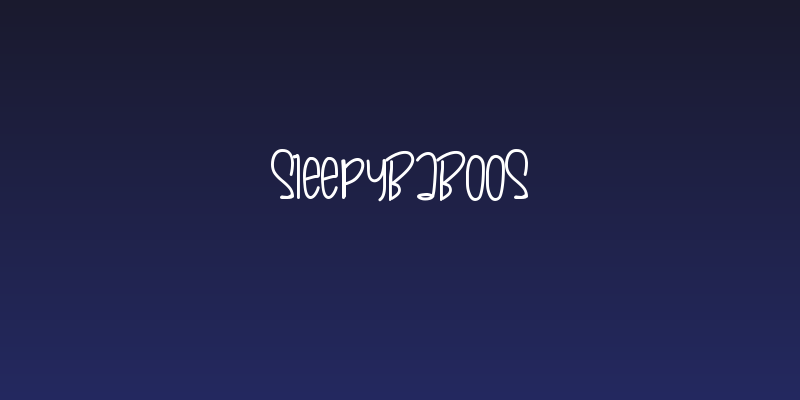 SleepyBaboos Social Header